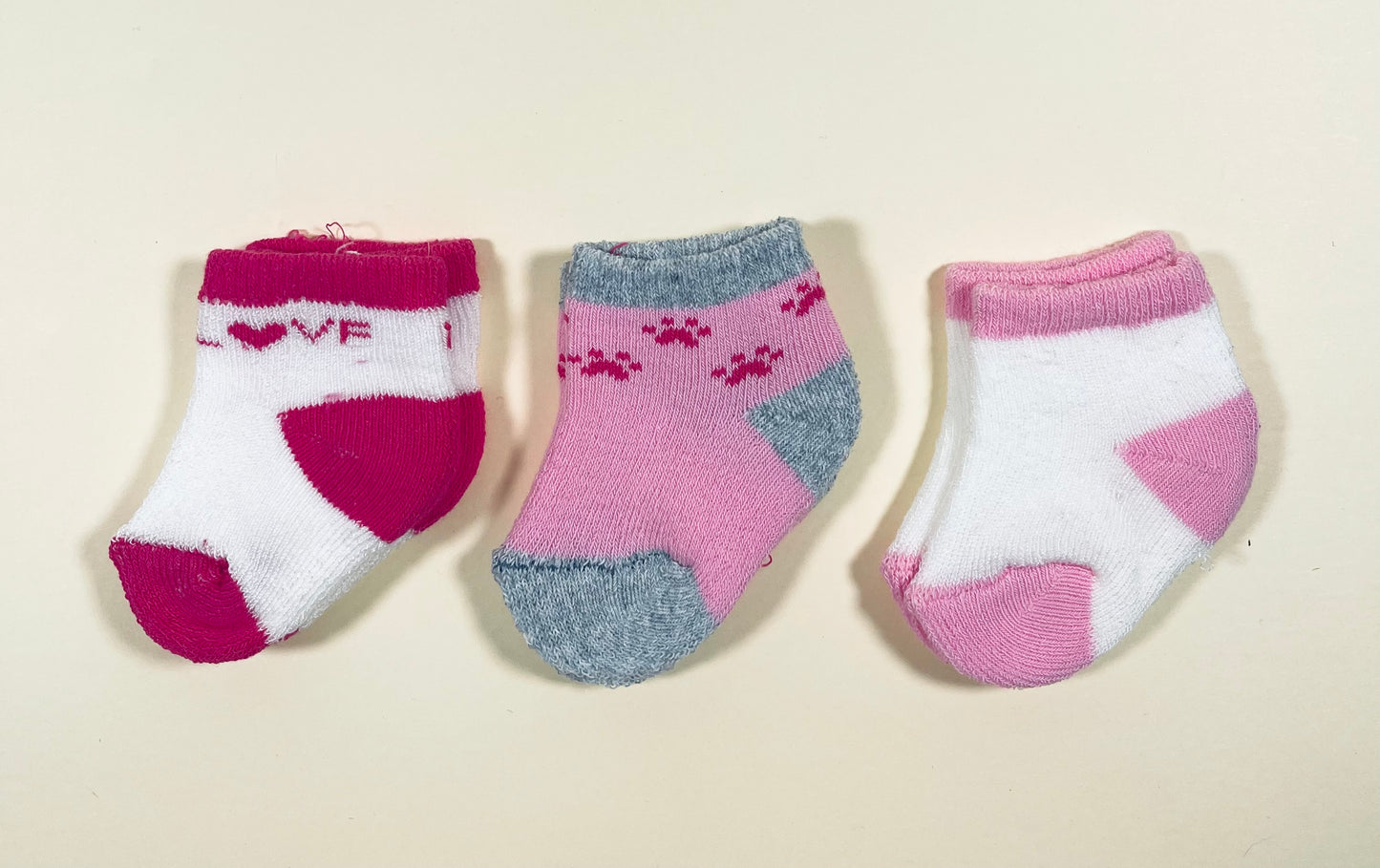 Baby socks 3 in 1