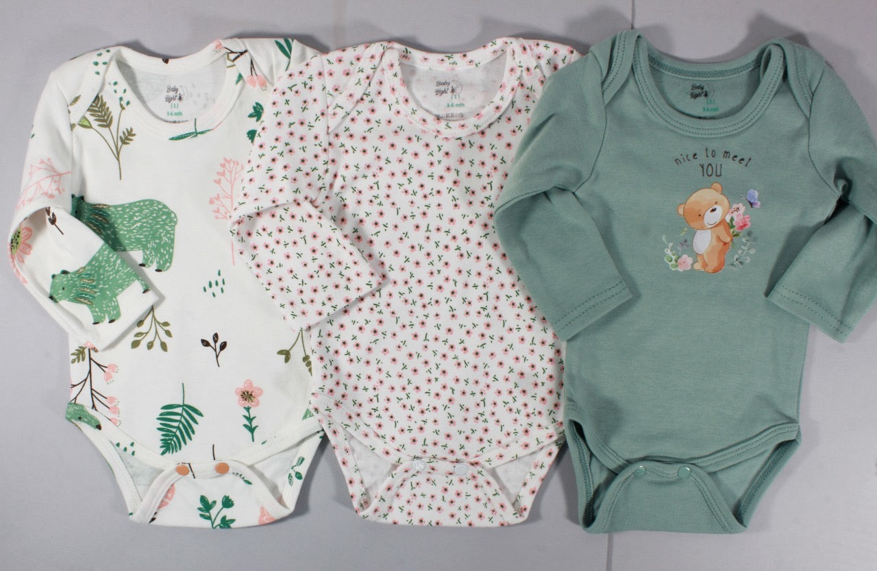 Baby bodysuit 3 pieces