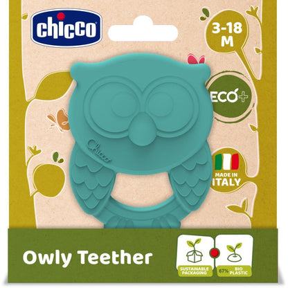 Owl teething rattle Chicco [Size 21x15x15 cm]