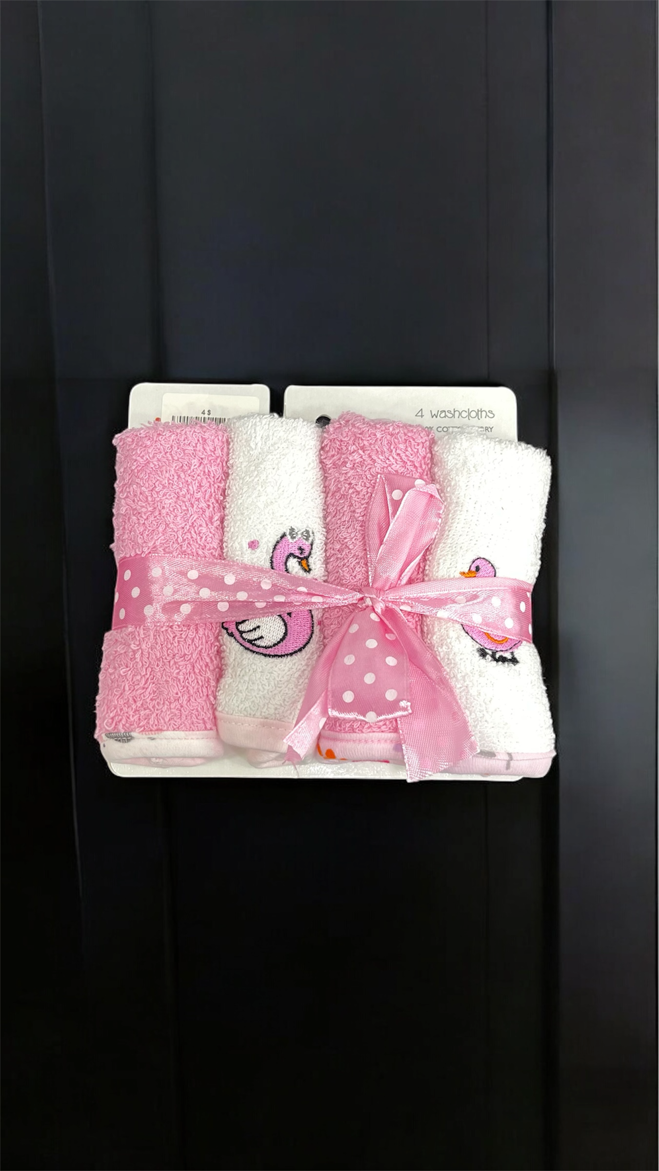 Baby cotton hospital set pink