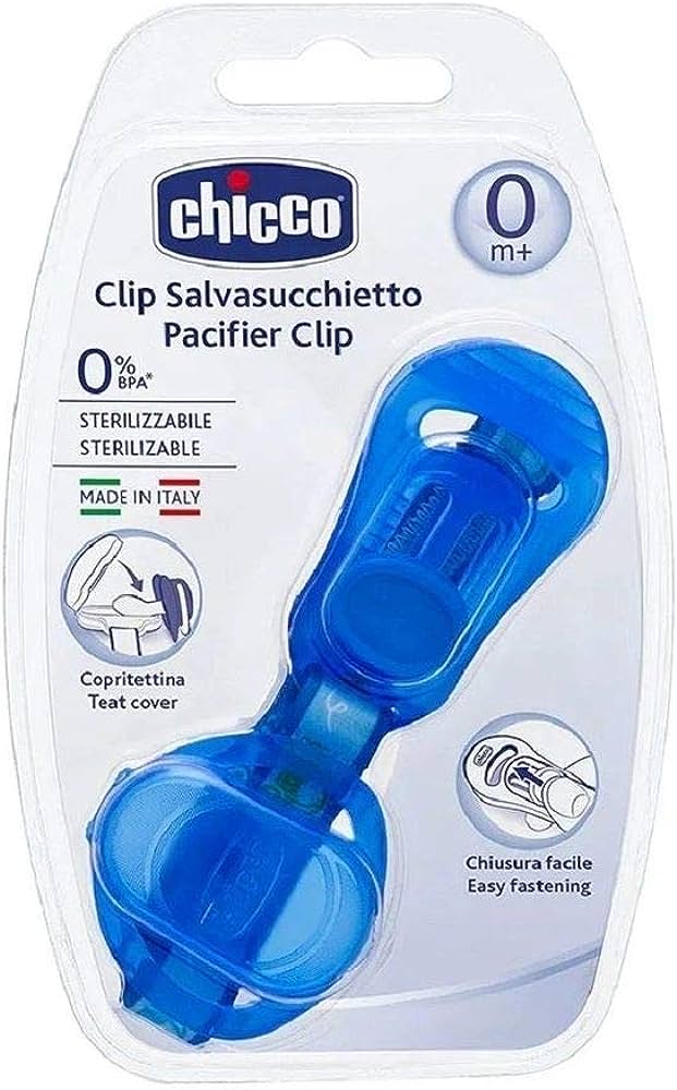 Chicco Dummy Chain with a Pacifier Protector, Clip