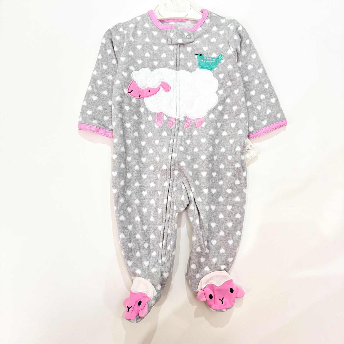 Baby fleece overall