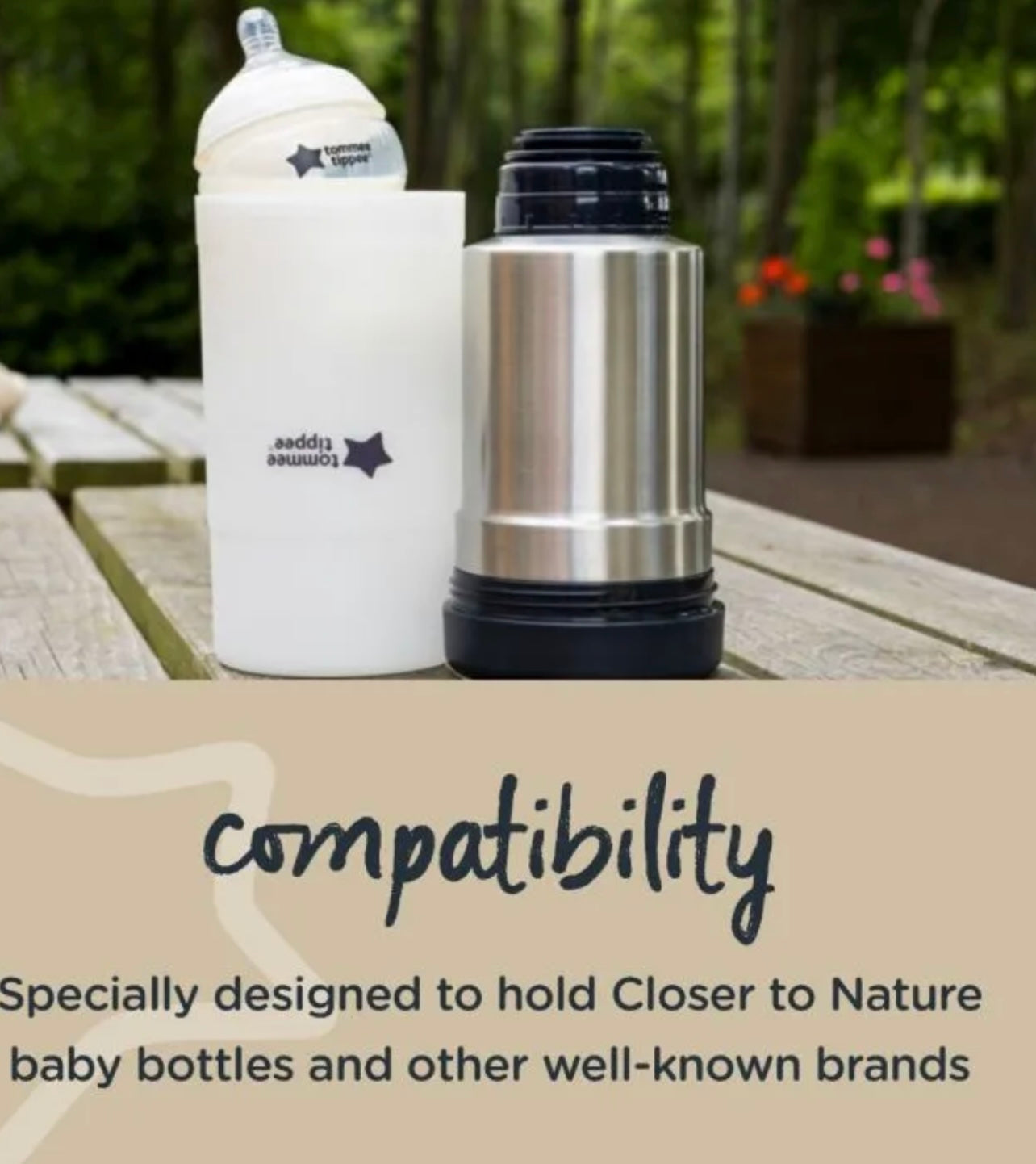 Closer to Nature Portable Travel Baby Bottle and Food Warm