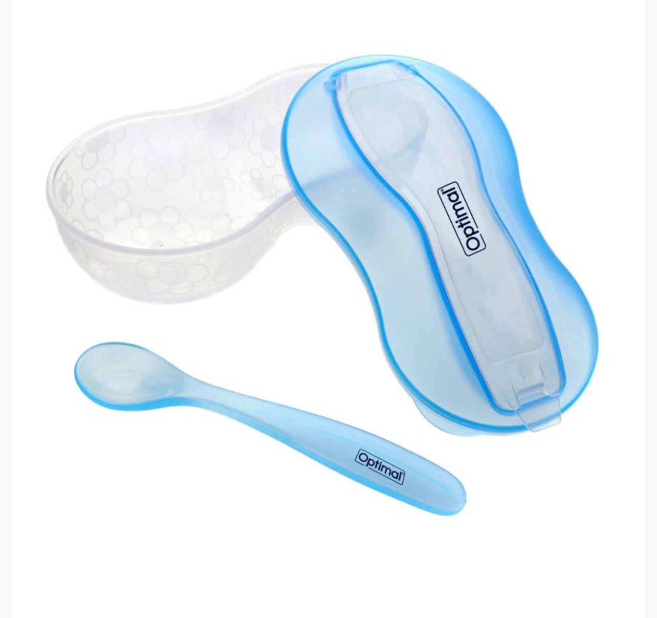 Optimal Baby Food Bowl With Spoon