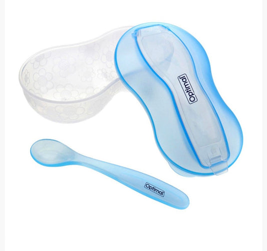 Optimal Baby Food Bowl With Spoon