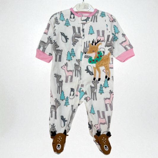 Baby fleece overall