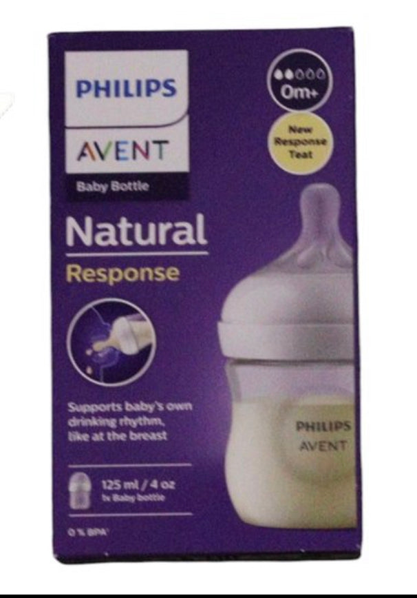 Philips avent baby bottle natural response 0m + 125 ml