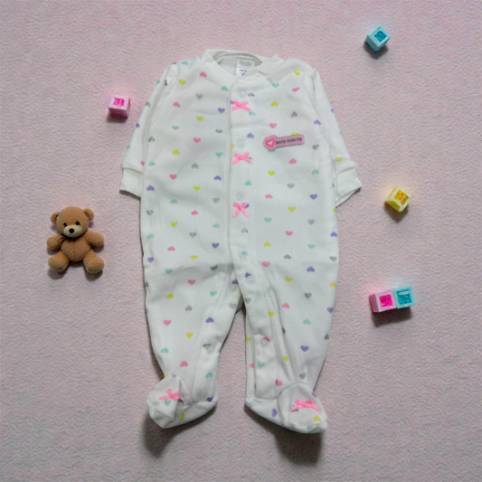 Baby fleece overall