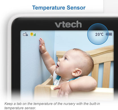 V tech Smart Wi-Fi - Video Baby Monitor with Remote Access