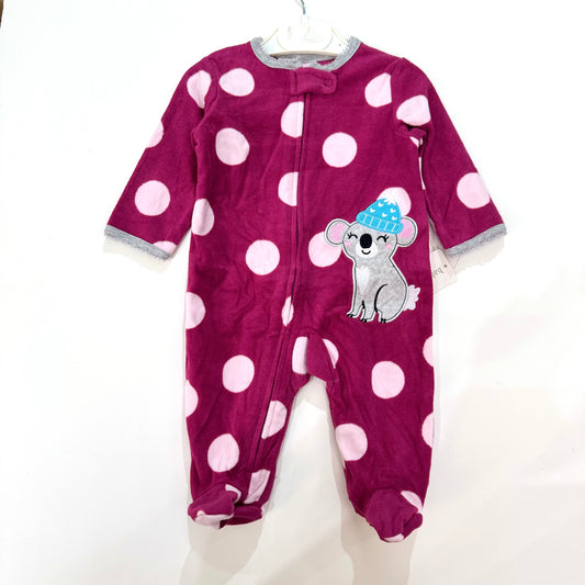 Baby fleece overall