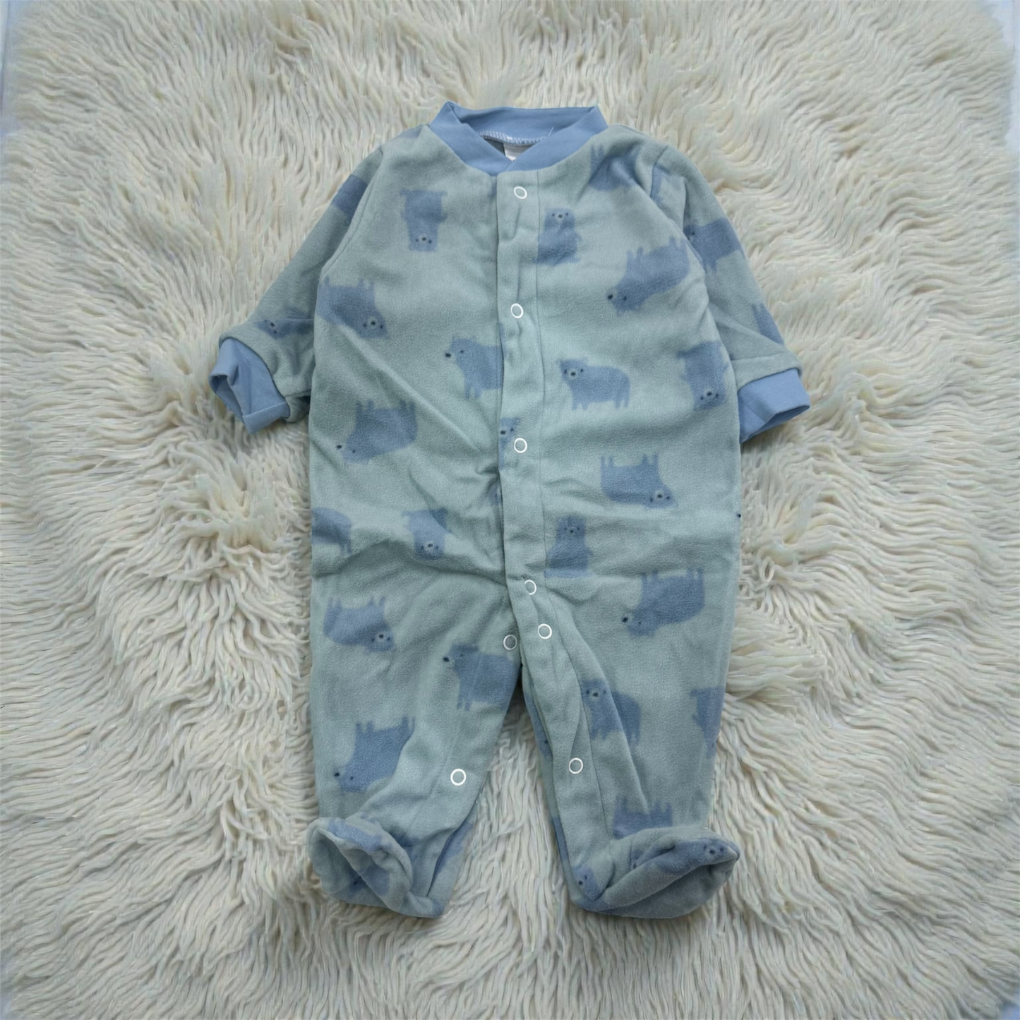 Baby fleece overall