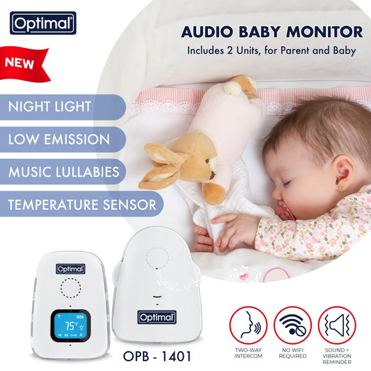 Optimal audio baby monitor
