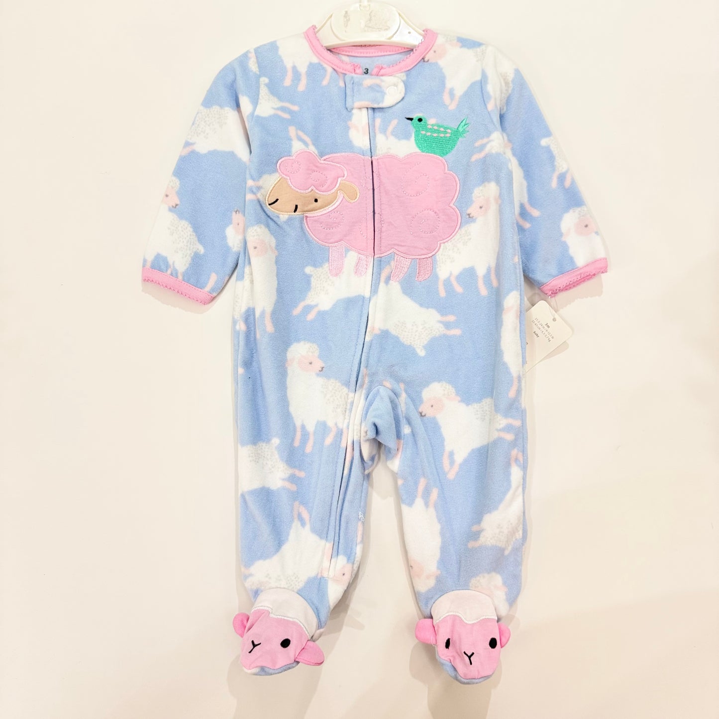 Baby fleece overall
