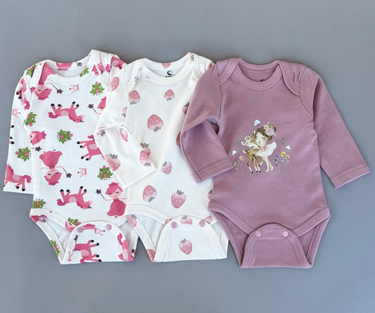 Baby bodysuit 3 pieces