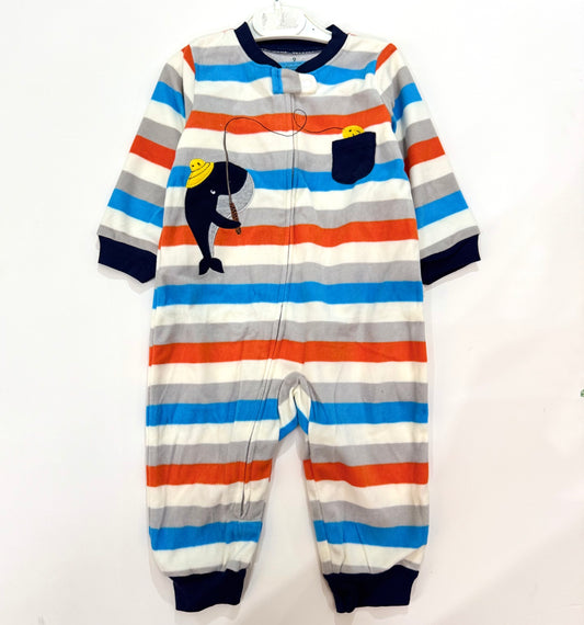 Baby fleece overall