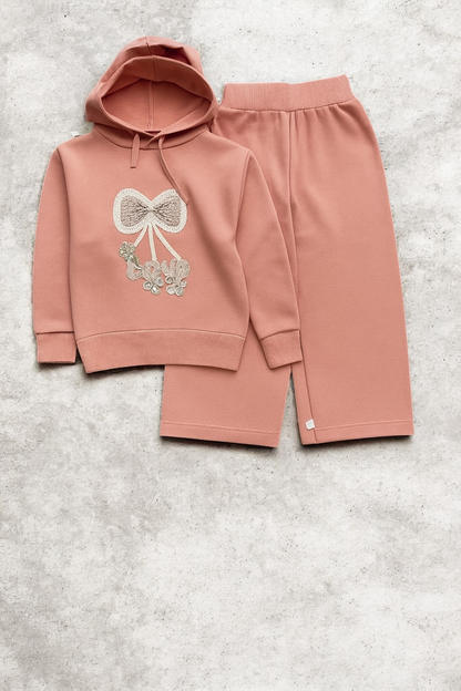 Soft wool kids outwear