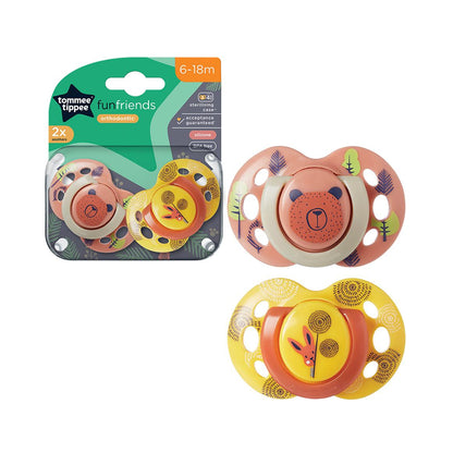 Fun Soothers 6-18M 2 Pack