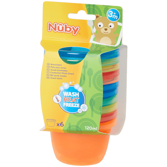 Nûby snack boxes with lids