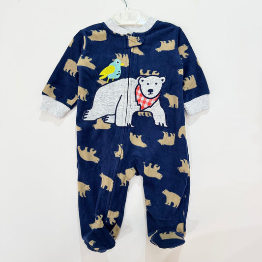 Baby fleece overall