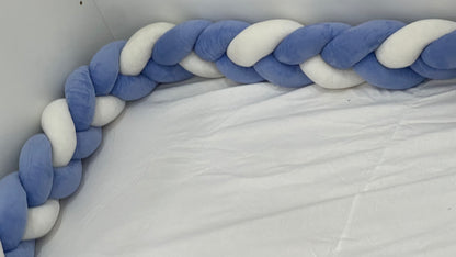 Bed braided bumper