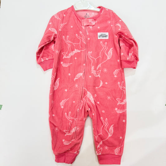 Baby fleece overall
