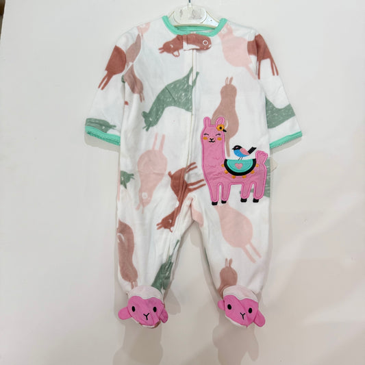 Baby fleece overall
