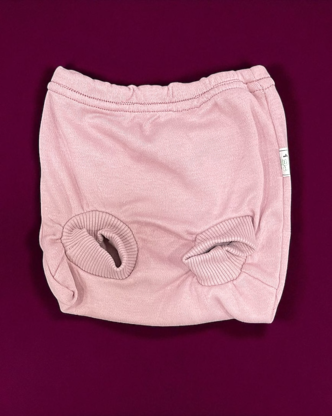 Baby cotton hospital set dusty rose