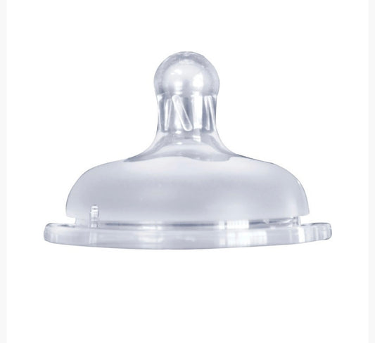Extra Wide Silicone Nipple Anti-Colic System 0+