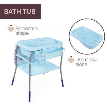 Baby bath changing table cuddle $ bubble