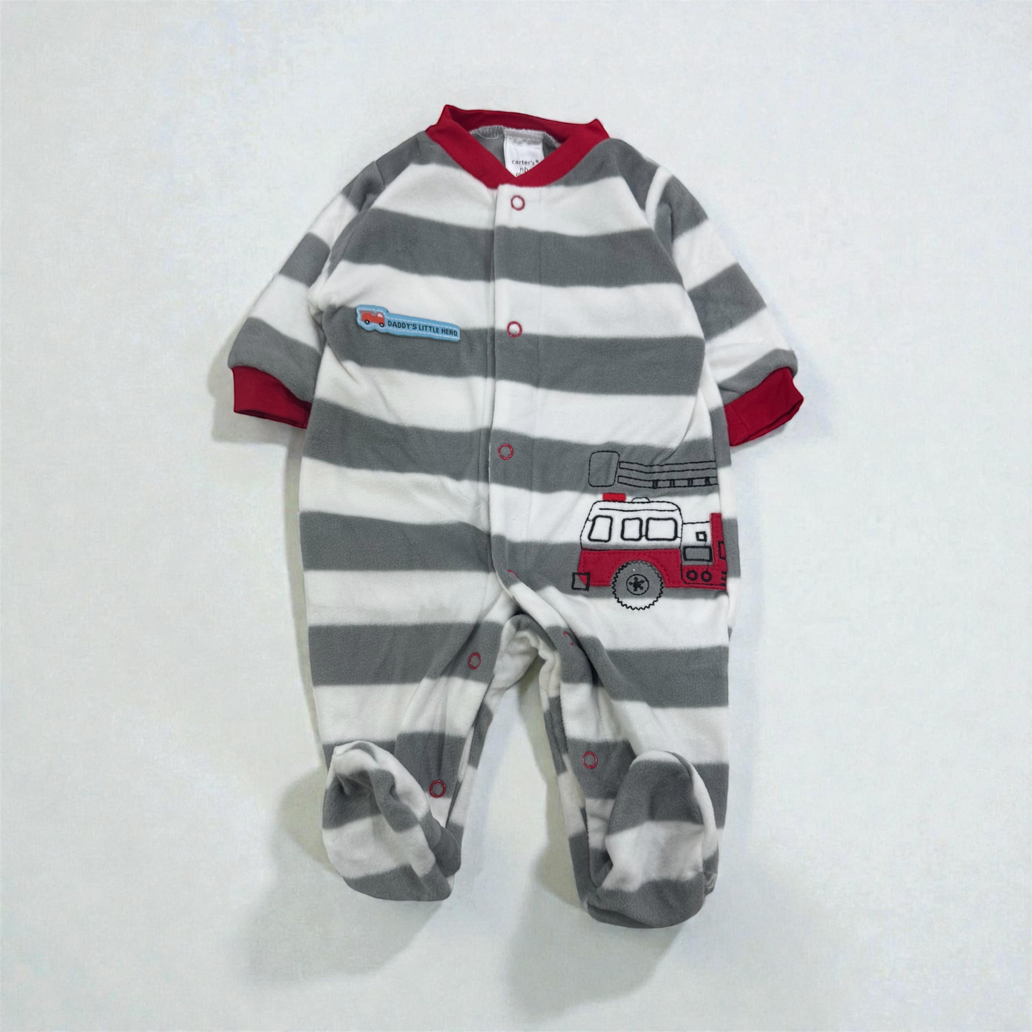 Baby fleece overall