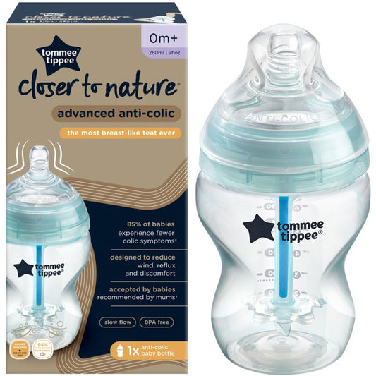 Tommee tippee advanced anti - colic bottle 0 m +