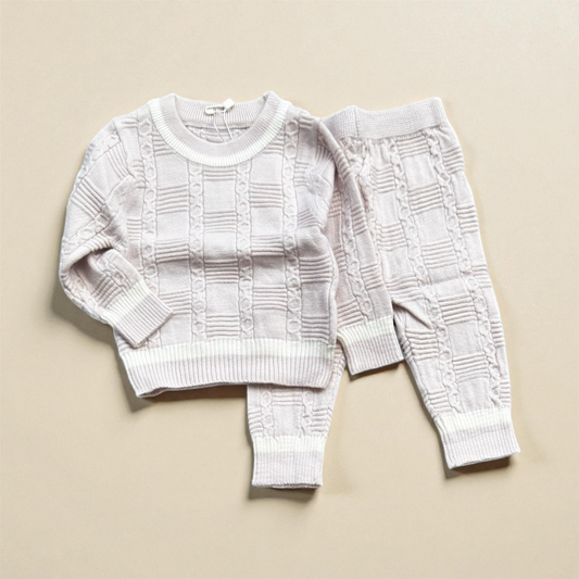 Soft wool baby outwear