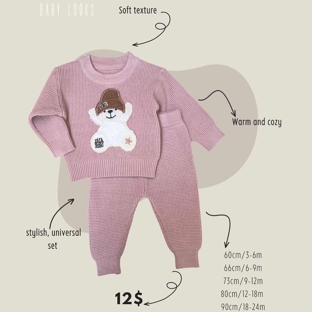 Baby soft wool pj