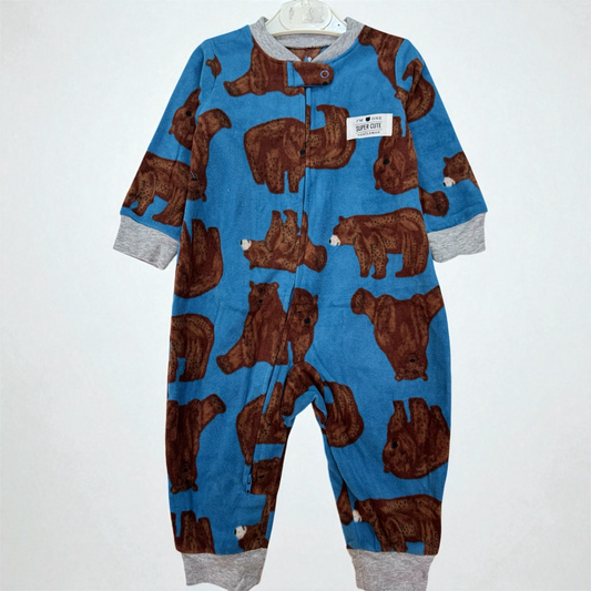 Baby fleece overall