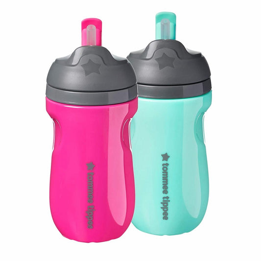 Tommee Tippee – Insulated Straw Cup For Toddlers Pack Of Two
