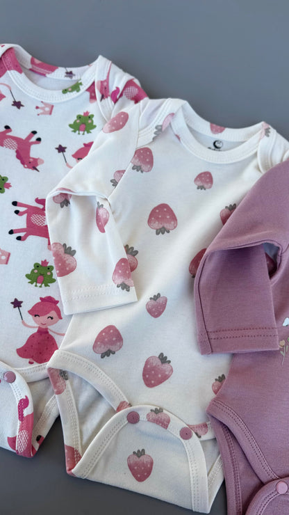 Baby bodysuit 3 pieces