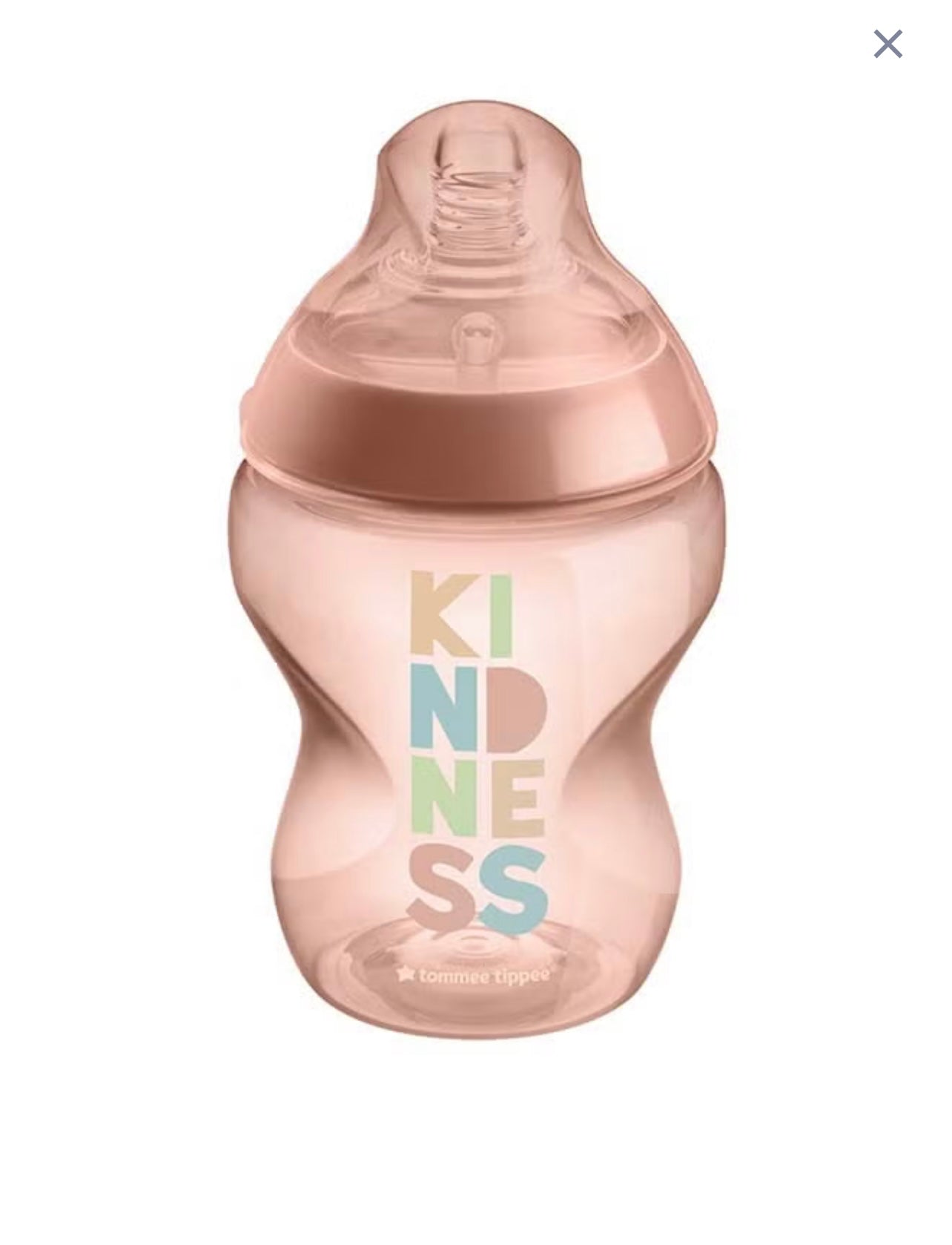 Closer to Nature Baby Bottle Slow Flow Anti Colic Valve 0m+, 260ml