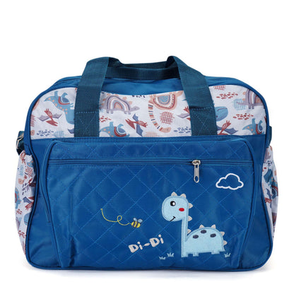 Baby Diaper Bag 4pcs Dino Blue - Sunshine