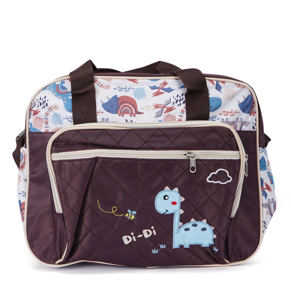 Baby Diaper Bag 4pcs Dino Blue - Sunshine