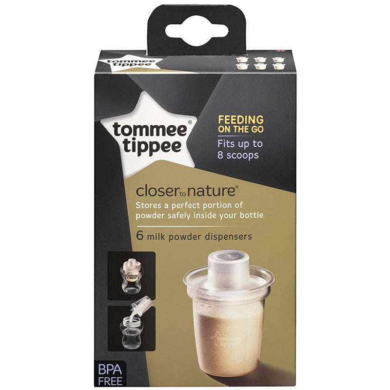 Tommee tippee 6 milk powder dispensers