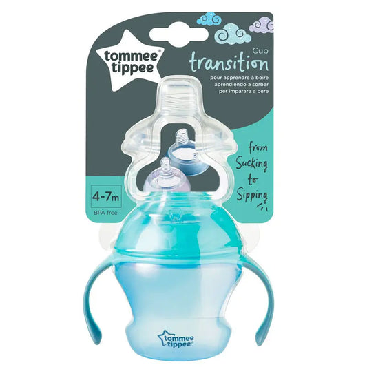 Tommee Tippee 4-7m 150ml Transition Water & Milk Cup Purple