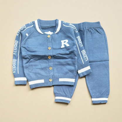 Soft wool boys outwear