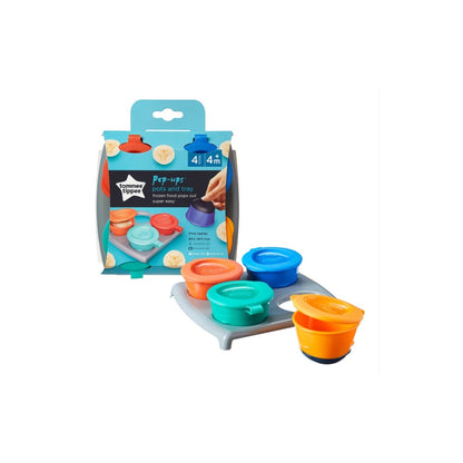 Tommee Tippee Pop Ups Freezer Pots And Tray