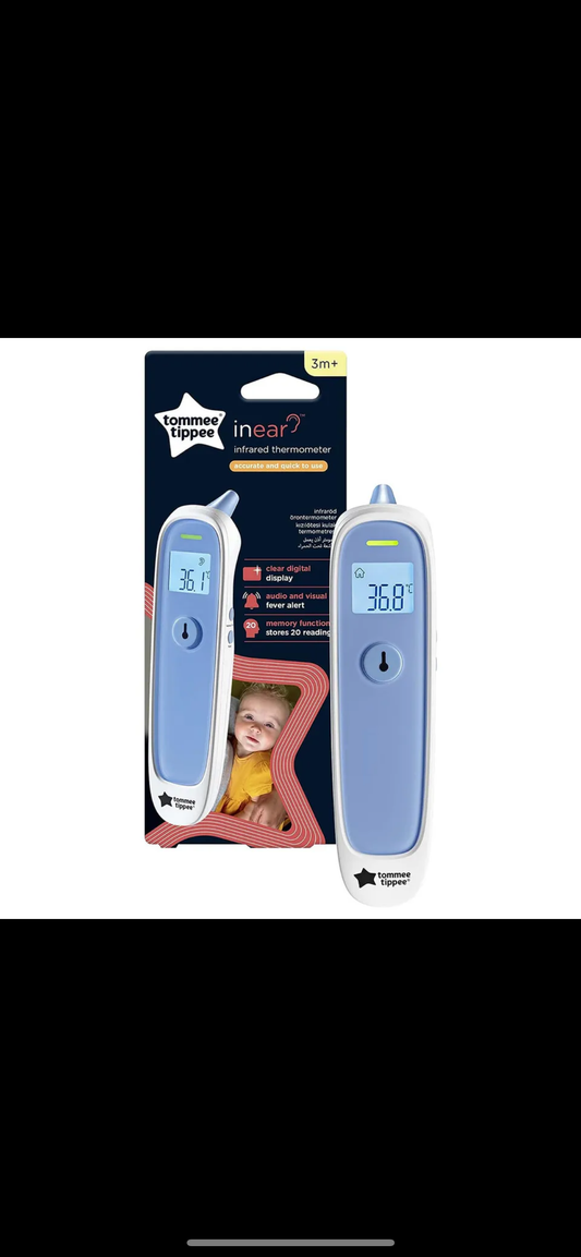 Tommee Tippee - In-Ear Digital Baby Thermometer - Light Blue