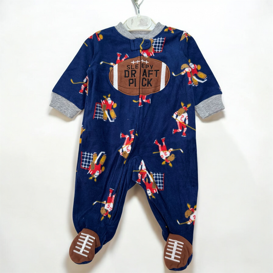 Baby fleece overall