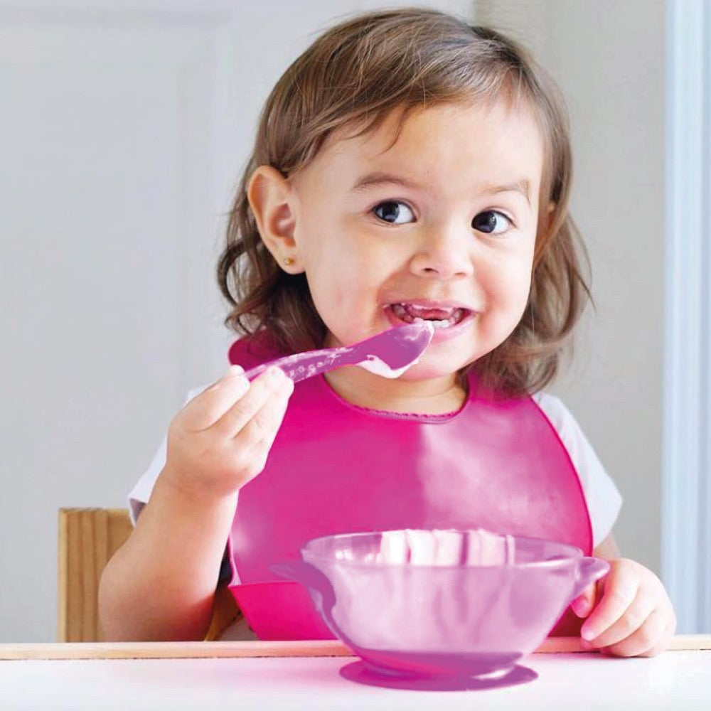 Nuby suction bowl and spoon 400 ml 6 m+