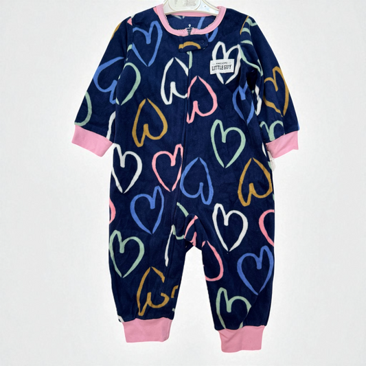 Baby fleece overall