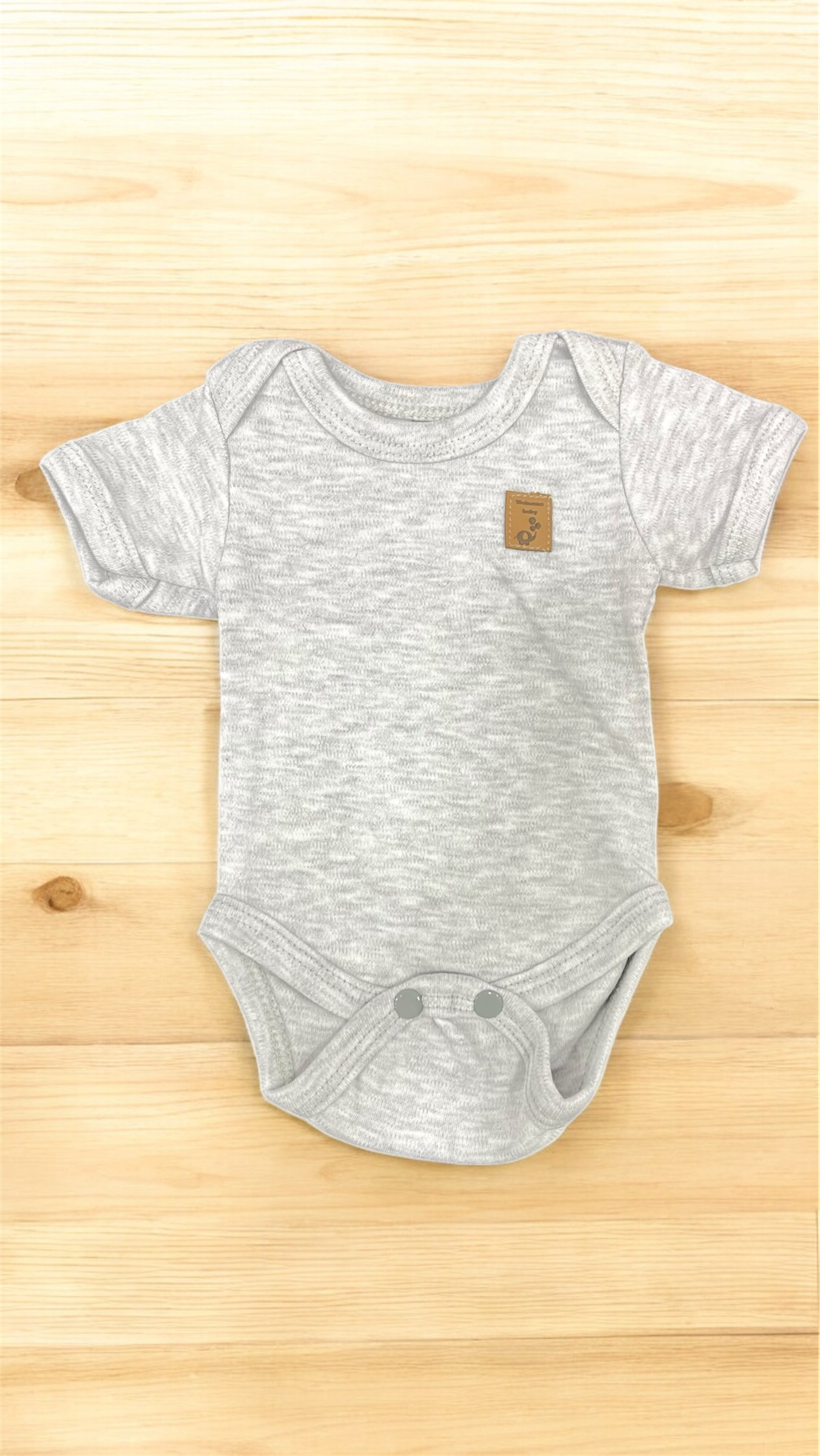 Baby cotton hospital set gray
