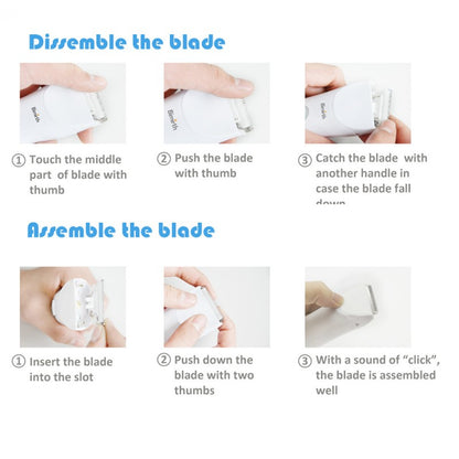 Kids waterproof hair clippers