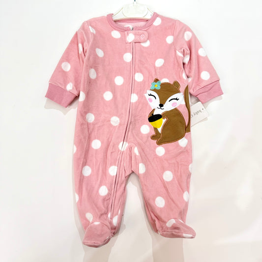 Baby fleece overall
